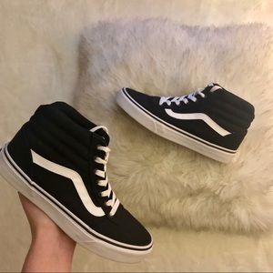 Black High Top Vans